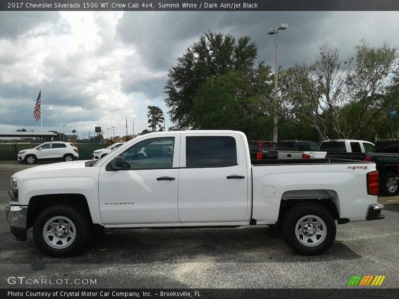  2017 Silverado 1500 WT Crew Cab 4x4 Summit White