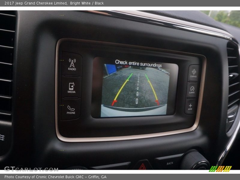 Bright White / Black 2017 Jeep Grand Cherokee Limited
