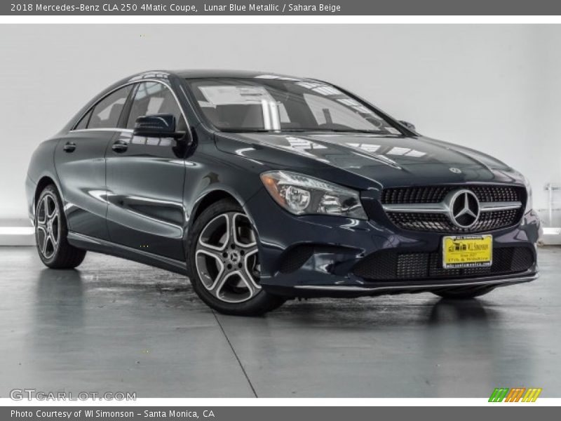 Front 3/4 View of 2018 CLA 250 4Matic Coupe