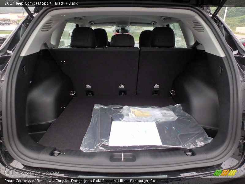 Black / Black 2017 Jeep Compass Sport