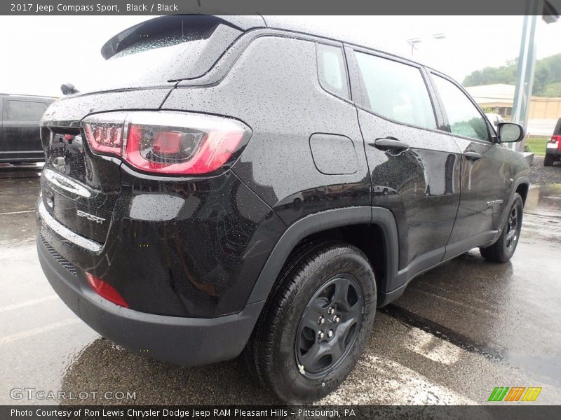 Black / Black 2017 Jeep Compass Sport