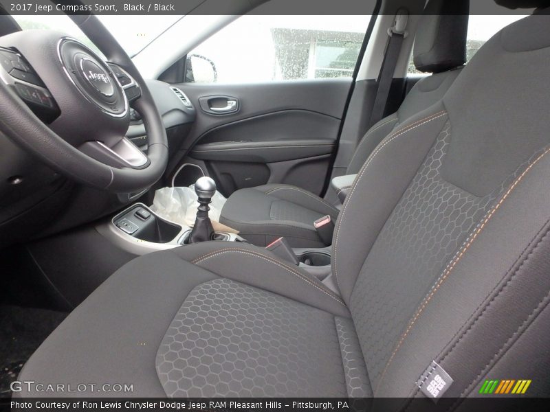 Black / Black 2017 Jeep Compass Sport