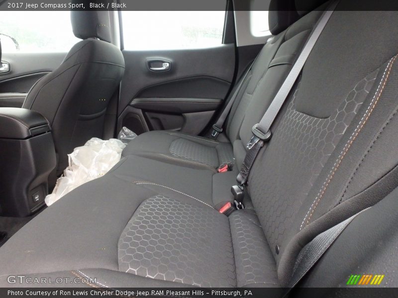 Black / Black 2017 Jeep Compass Sport