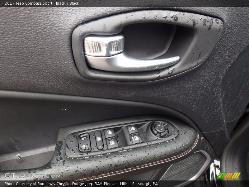 Black / Black 2017 Jeep Compass Sport
