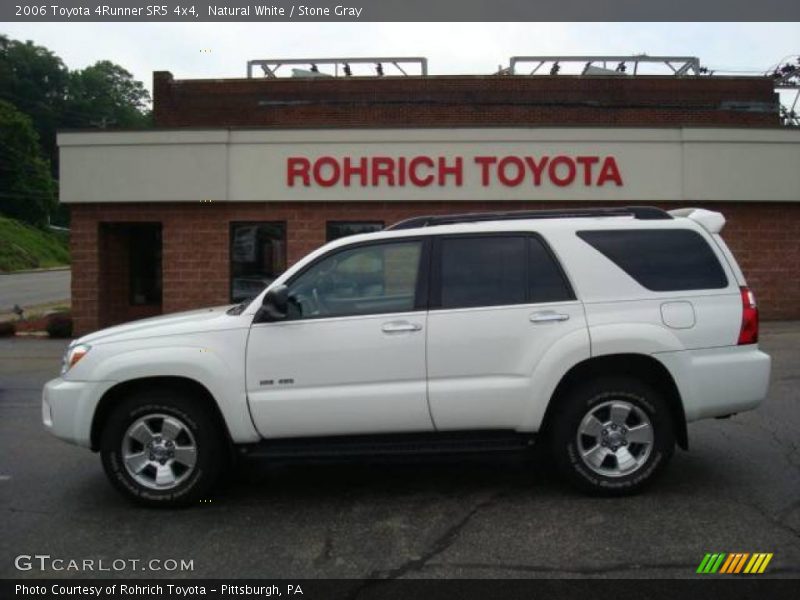 Natural White / Stone Gray 2006 Toyota 4Runner SR5 4x4