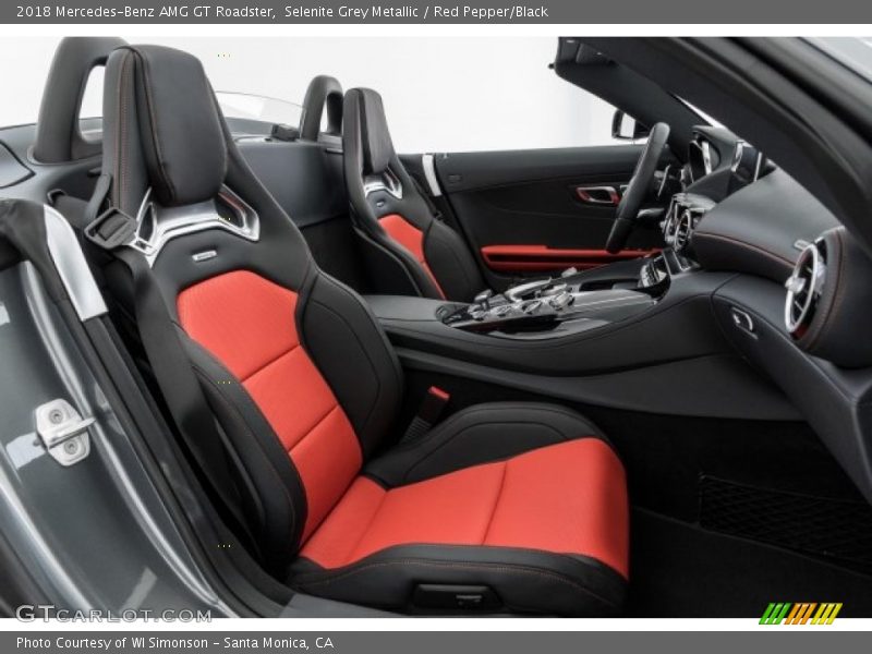 Front Seat of 2018 AMG GT Roadster