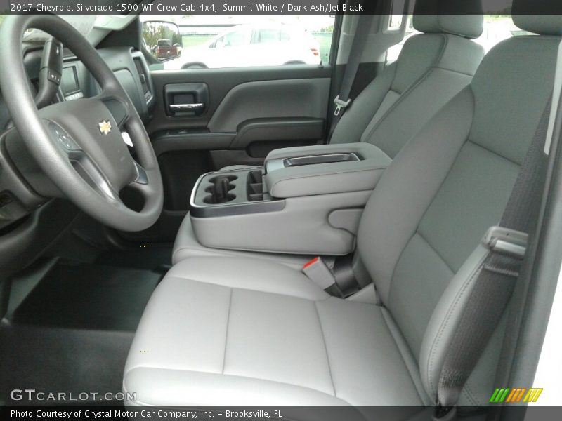 Front Seat of 2017 Silverado 1500 WT Crew Cab 4x4