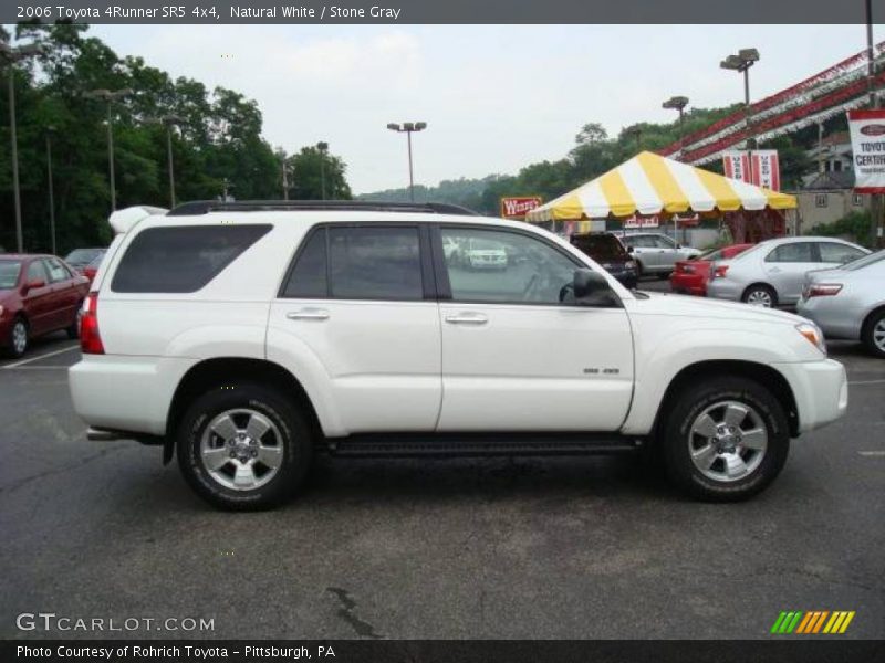 Natural White / Stone Gray 2006 Toyota 4Runner SR5 4x4