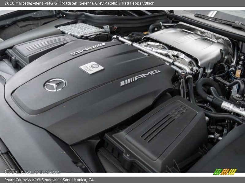  2018 AMG GT Roadster Engine - 4.0 Liter AMG Twin-Turbocharged DOHC 32-Valve VVT V8