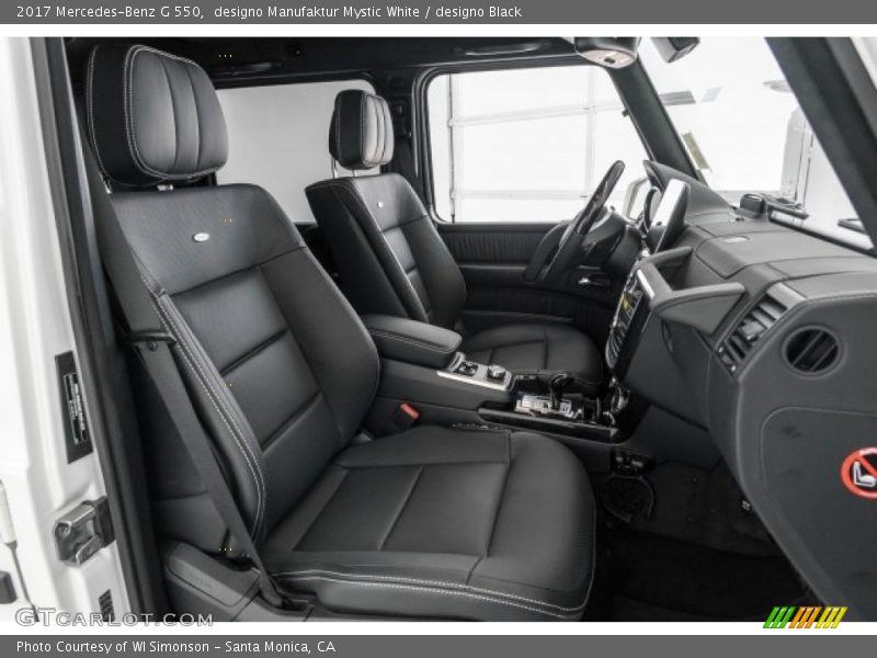 designo Manufaktur Mystic White / designo Black 2017 Mercedes-Benz G 550