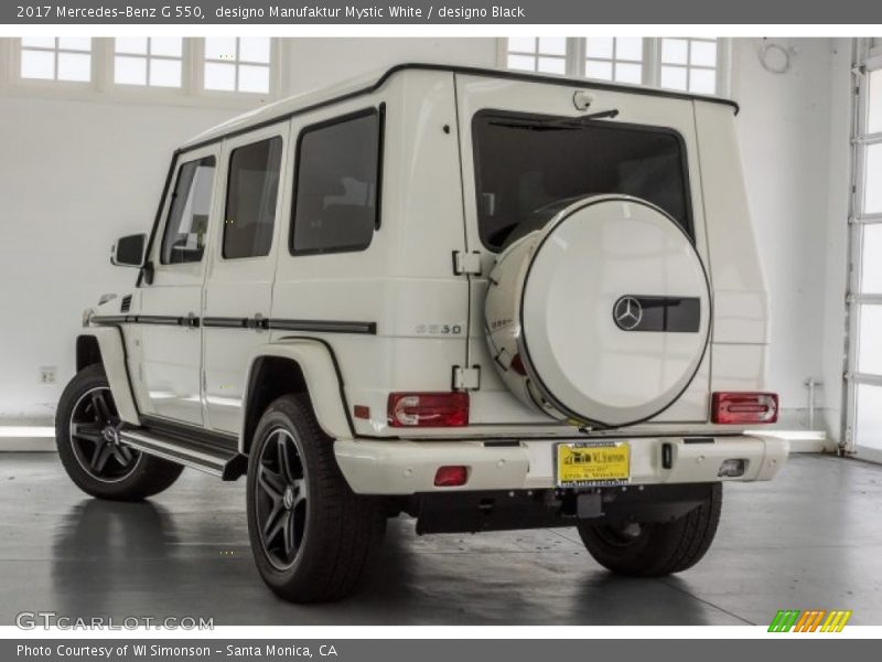 designo Manufaktur Mystic White / designo Black 2017 Mercedes-Benz G 550