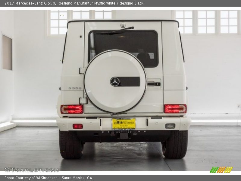 designo Manufaktur Mystic White / designo Black 2017 Mercedes-Benz G 550