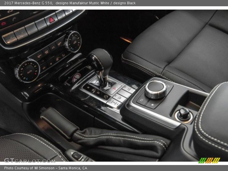 Controls of 2017 G 550