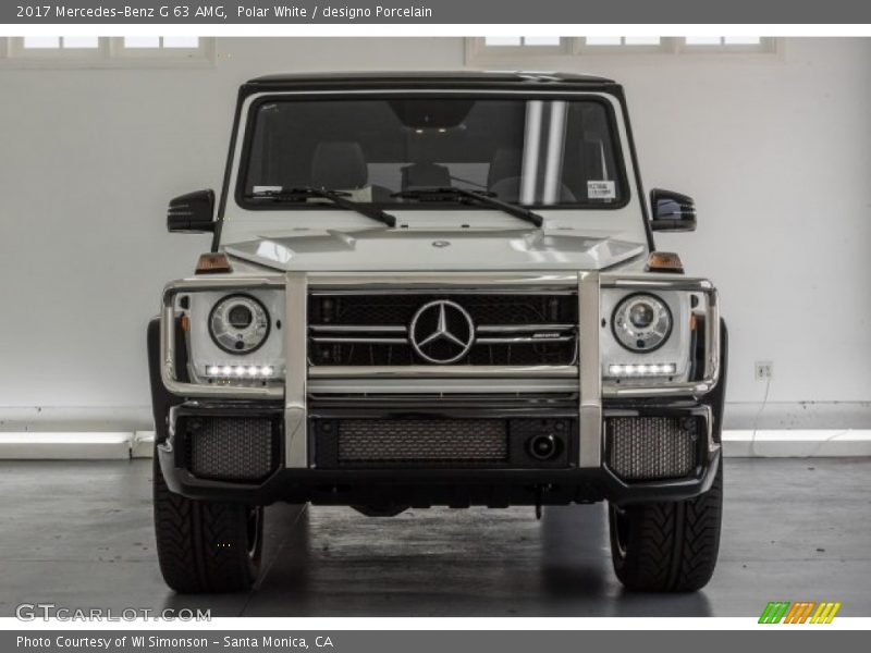 Polar White / designo Porcelain 2017 Mercedes-Benz G 63 AMG