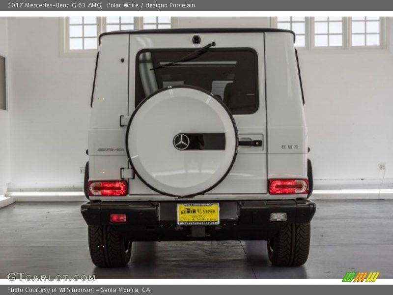 Polar White / designo Porcelain 2017 Mercedes-Benz G 63 AMG