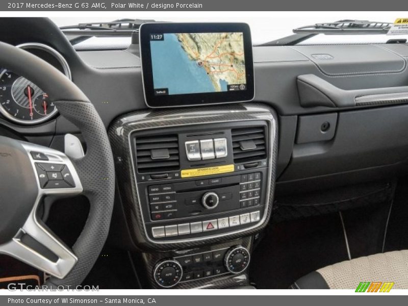 Controls of 2017 G 63 AMG