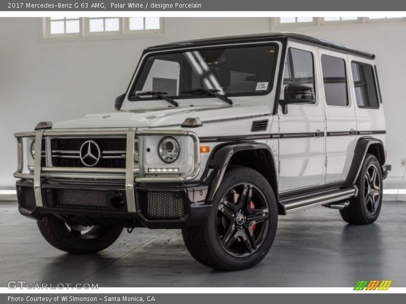 Polar White / designo Porcelain 2017 Mercedes-Benz G 63 AMG