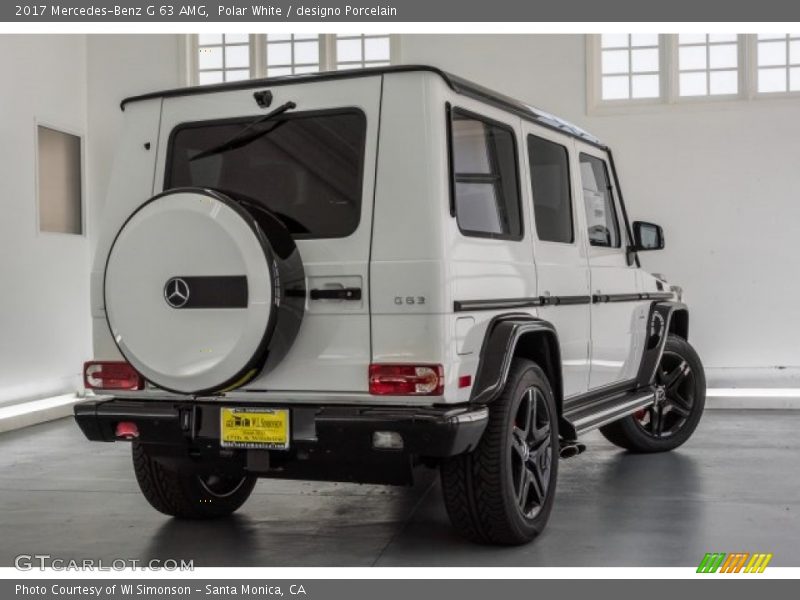 Polar White / designo Porcelain 2017 Mercedes-Benz G 63 AMG