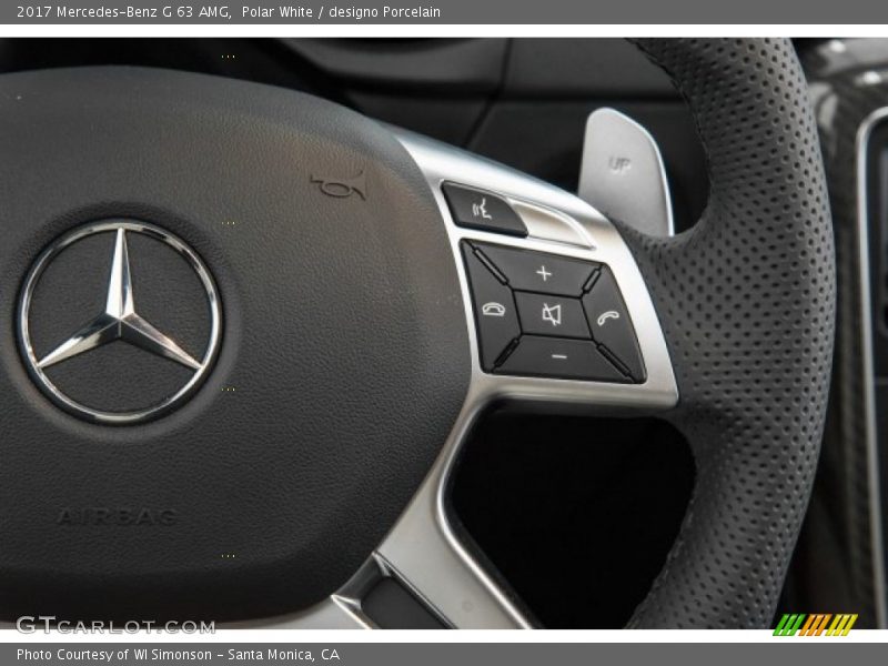 Controls of 2017 G 63 AMG