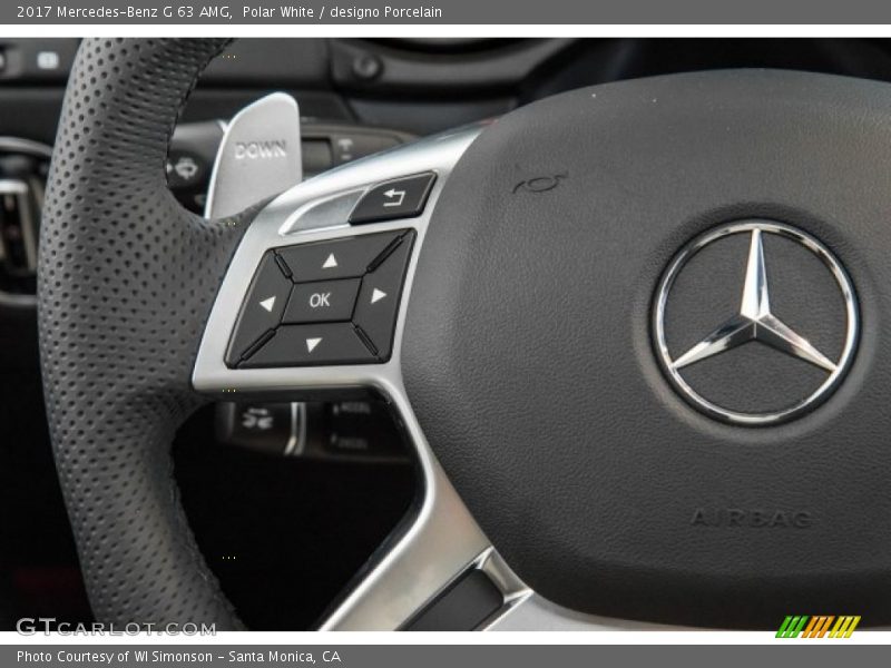 Controls of 2017 G 63 AMG