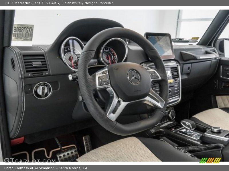 Dashboard of 2017 G 63 AMG