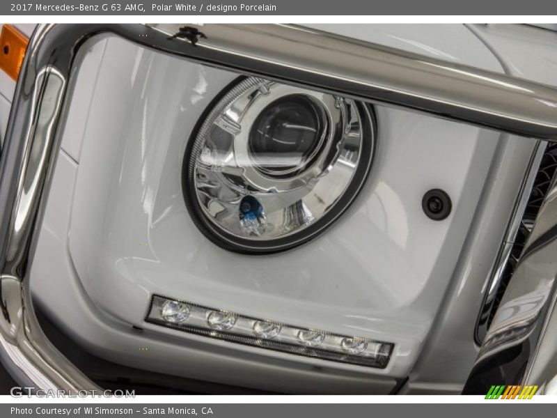 Polar White / designo Porcelain 2017 Mercedes-Benz G 63 AMG