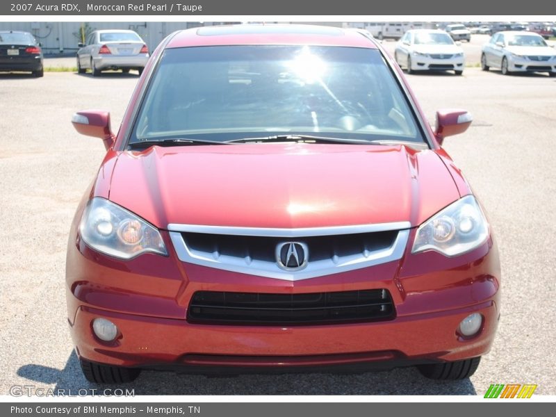 Moroccan Red Pearl / Taupe 2007 Acura RDX