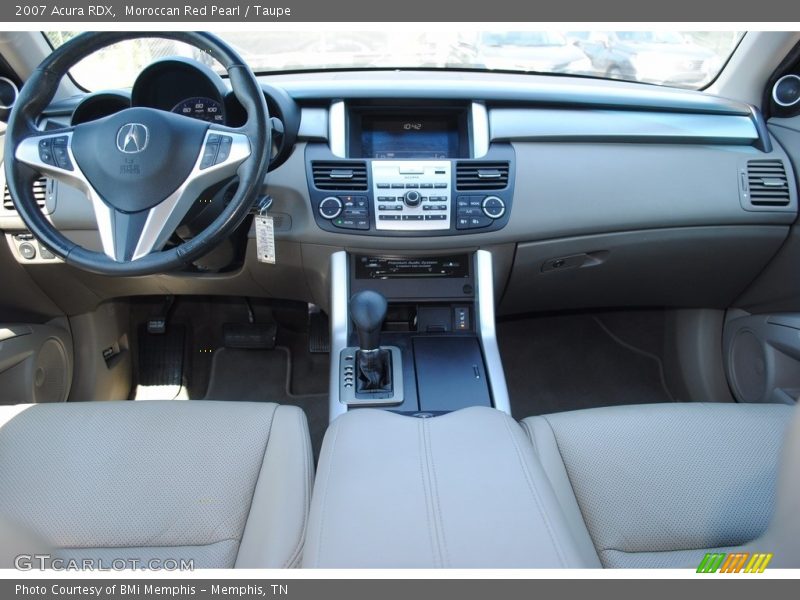 Moroccan Red Pearl / Taupe 2007 Acura RDX