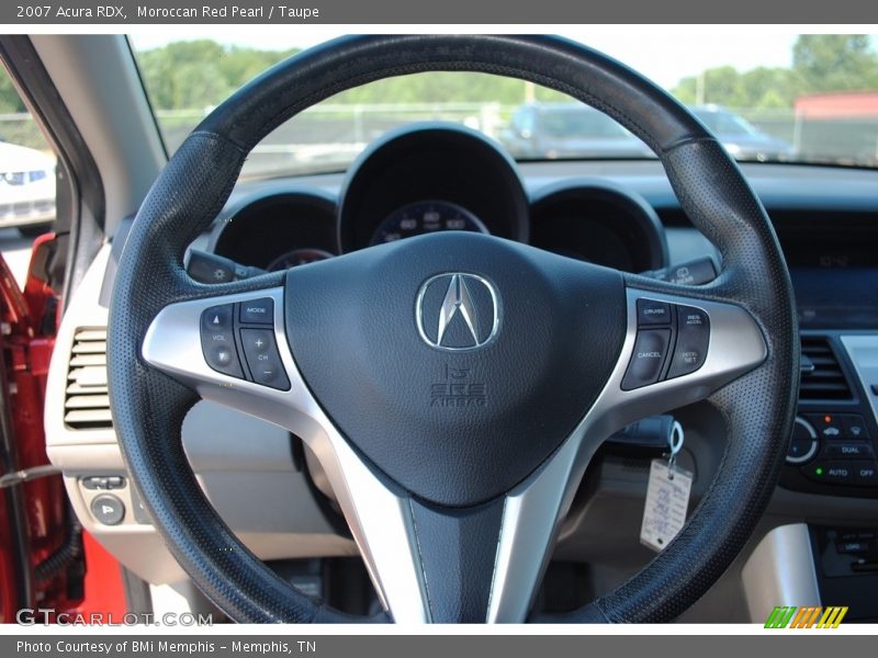 Moroccan Red Pearl / Taupe 2007 Acura RDX