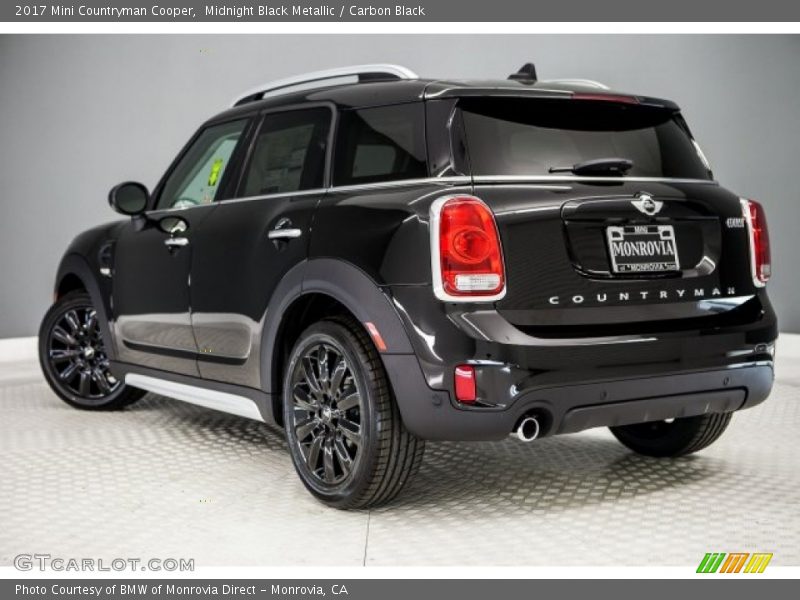 Midnight Black Metallic / Carbon Black 2017 Mini Countryman Cooper