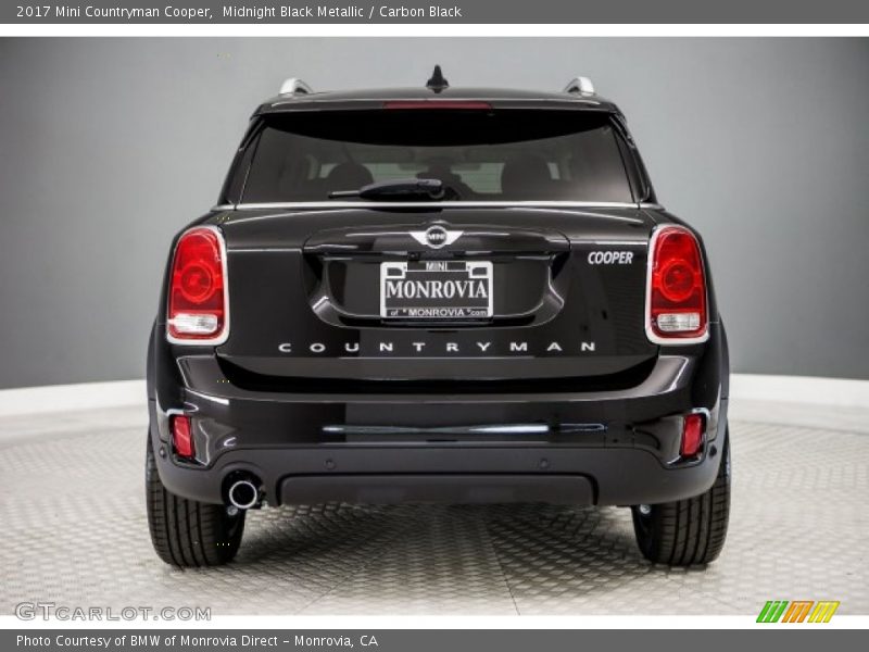 Midnight Black Metallic / Carbon Black 2017 Mini Countryman Cooper