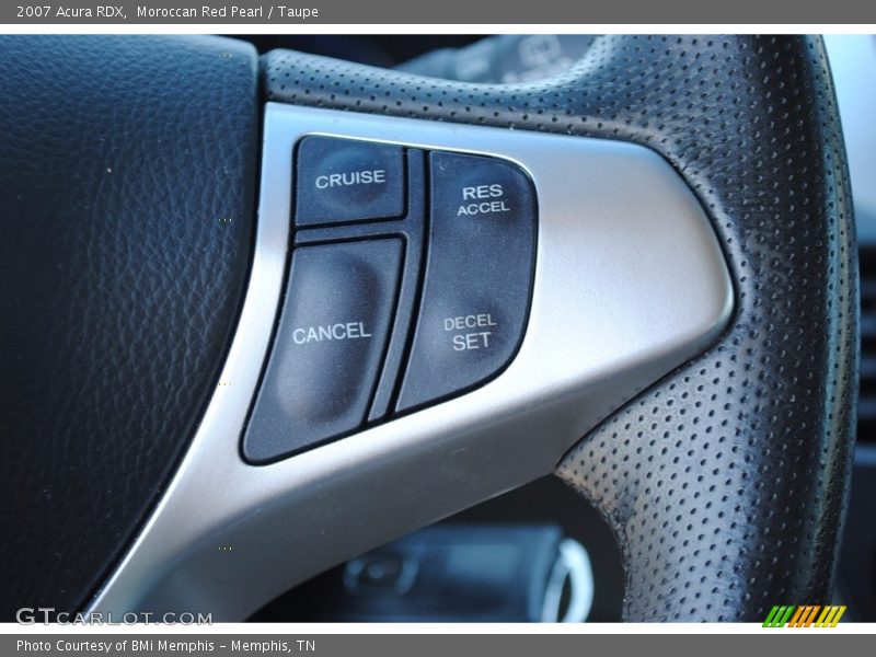 Moroccan Red Pearl / Taupe 2007 Acura RDX