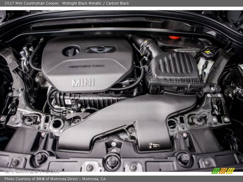Midnight Black Metallic / Carbon Black 2017 Mini Countryman Cooper