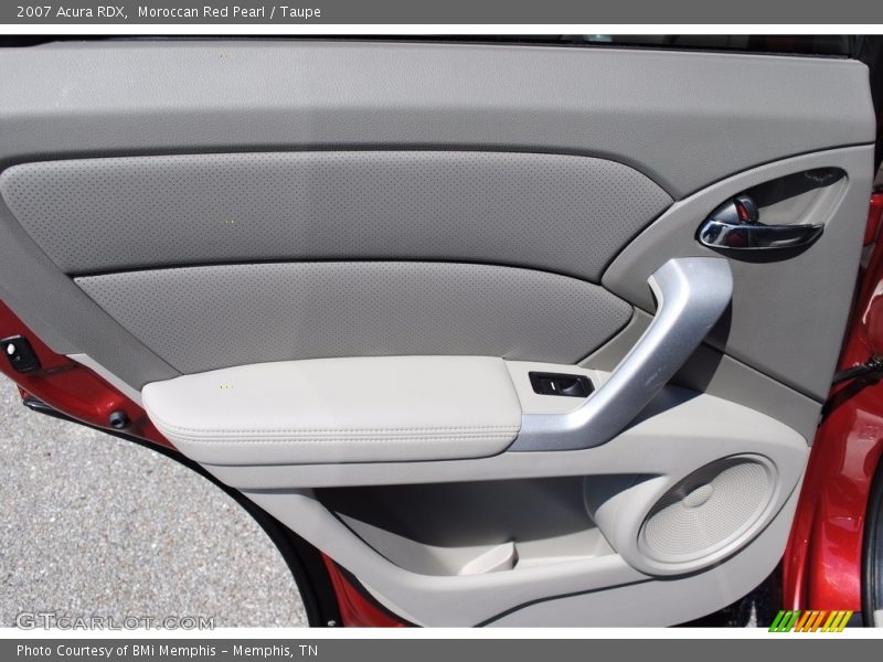 Moroccan Red Pearl / Taupe 2007 Acura RDX
