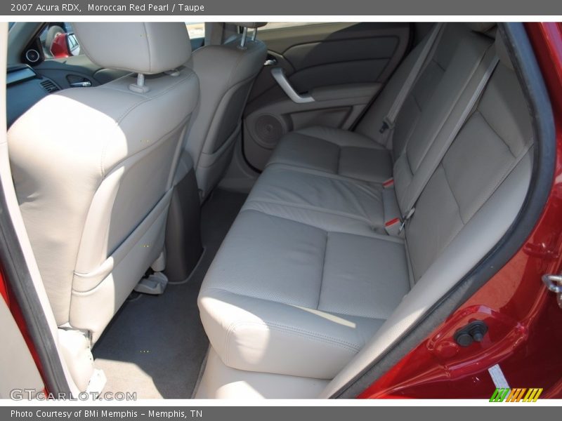 Moroccan Red Pearl / Taupe 2007 Acura RDX