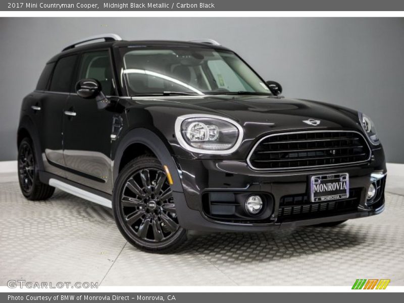 Midnight Black Metallic / Carbon Black 2017 Mini Countryman Cooper