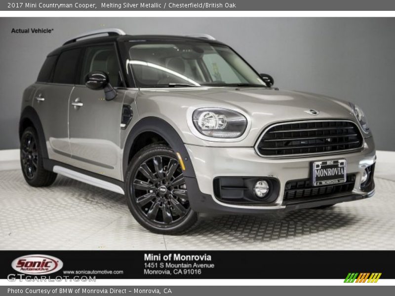 Melting Silver Metallic / Chesterfield/British Oak 2017 Mini Countryman Cooper