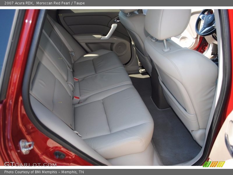 Moroccan Red Pearl / Taupe 2007 Acura RDX