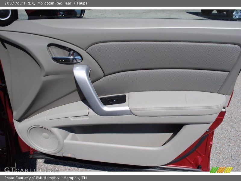 Moroccan Red Pearl / Taupe 2007 Acura RDX