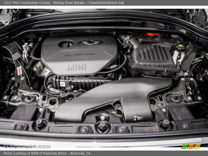  2017 Countryman Cooper Engine - 1.5 Liter TwinPower Turbocharged DOHC 12-Valve VVT 3 Cylinder