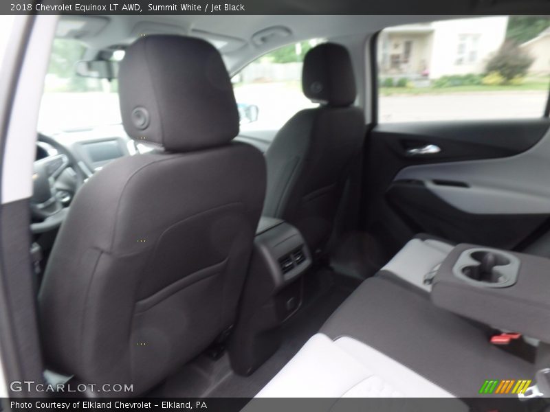 Summit White / Jet Black 2018 Chevrolet Equinox LT AWD
