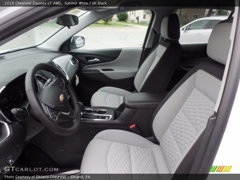 Summit White / Jet Black 2018 Chevrolet Equinox LT AWD