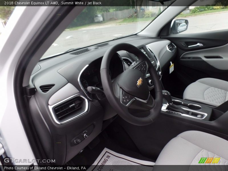 Summit White / Jet Black 2018 Chevrolet Equinox LT AWD