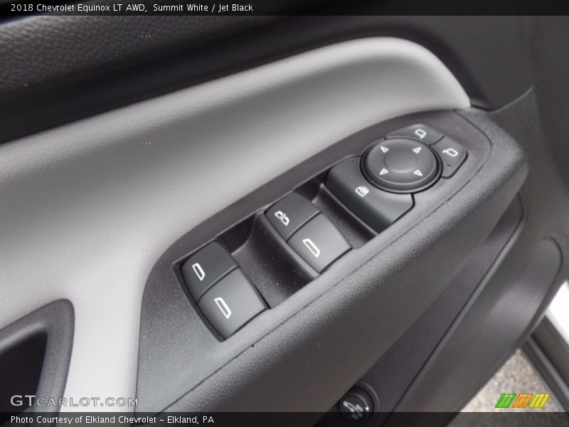 Summit White / Jet Black 2018 Chevrolet Equinox LT AWD