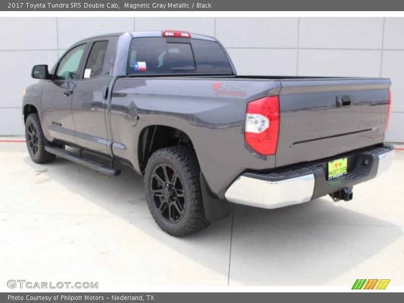 Magnetic Gray Metallic / Black 2017 Toyota Tundra SR5 Double Cab