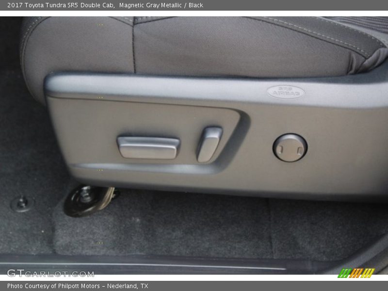 Magnetic Gray Metallic / Black 2017 Toyota Tundra SR5 Double Cab