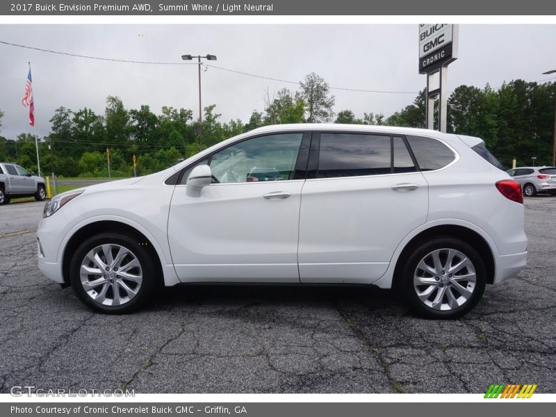 Summit White / Light Neutral 2017 Buick Envision Premium AWD