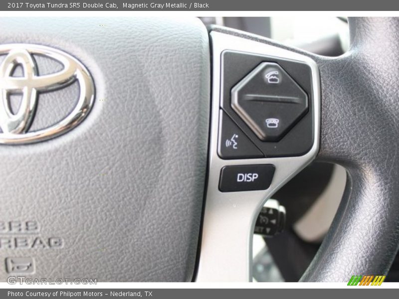 Magnetic Gray Metallic / Black 2017 Toyota Tundra SR5 Double Cab