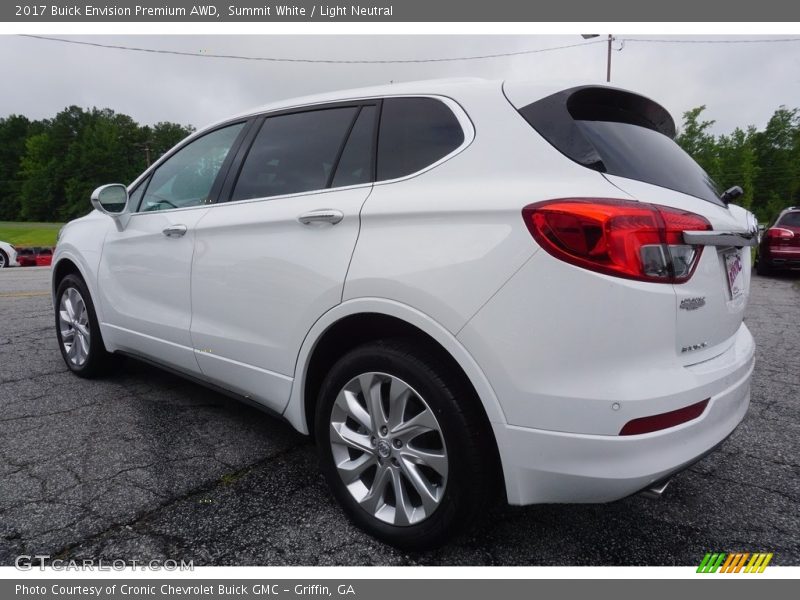Summit White / Light Neutral 2017 Buick Envision Premium AWD