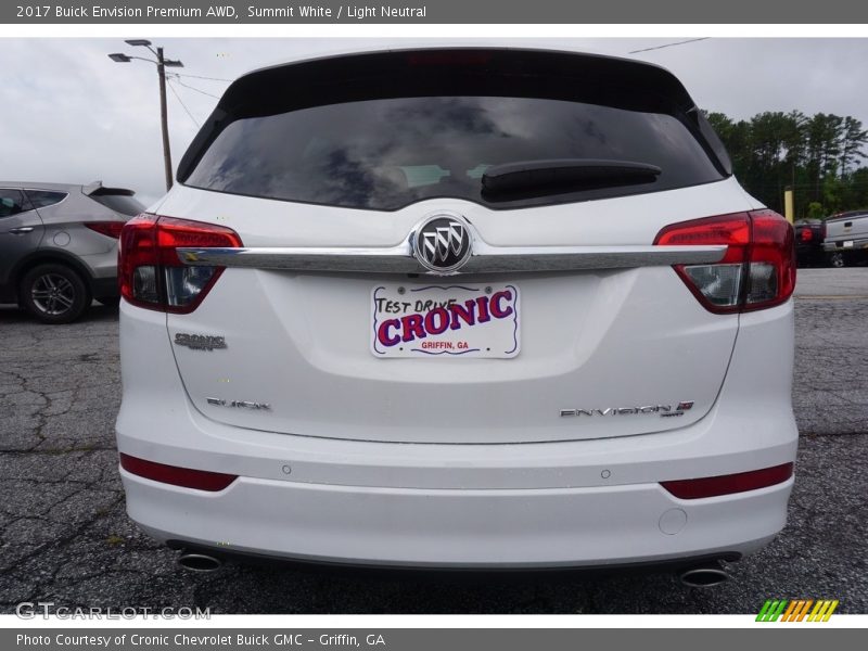 Summit White / Light Neutral 2017 Buick Envision Premium AWD